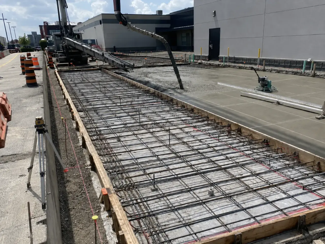 Which reinforcing system and installation method fit the concrete? by Harrowgate Group