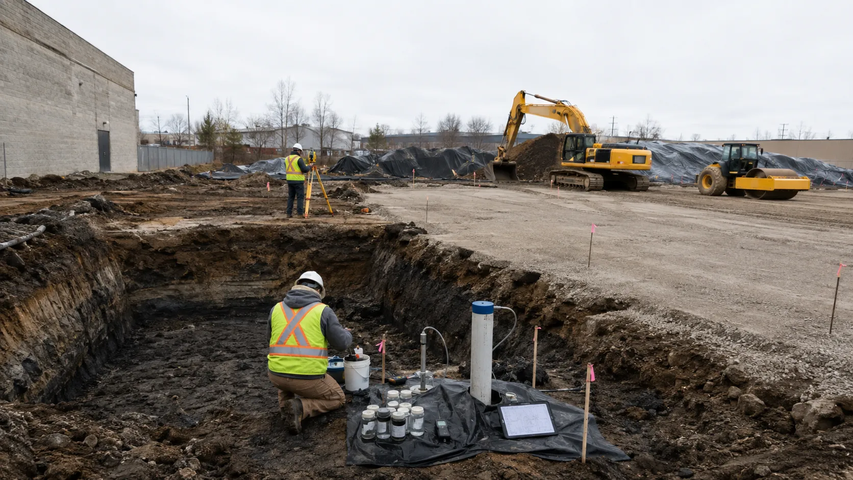 Record of Site Condition Support, completed by Harrowgate Group