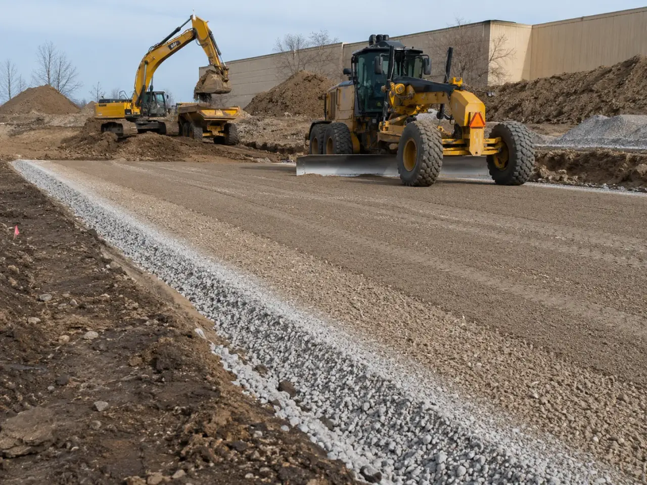 Which roadworks and pavement base method fits the work? by Harrowgate Group