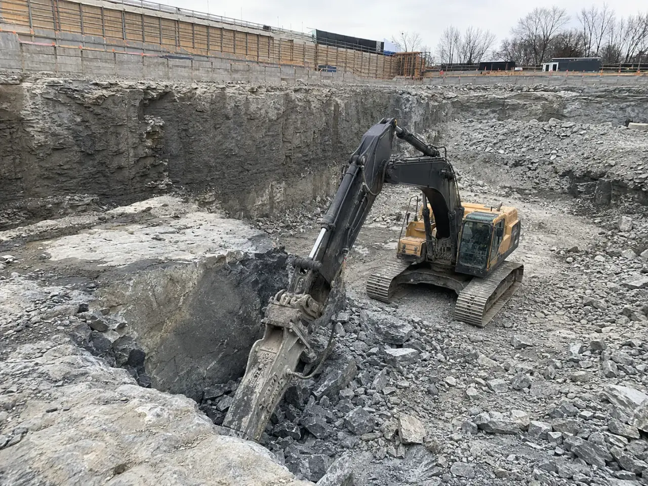 How we remove rock without losing the design profile by Harrowgate Group