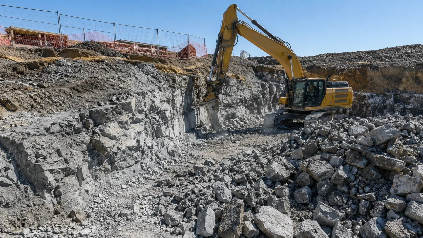 Rock Excavation, completed by Harrowgate Group