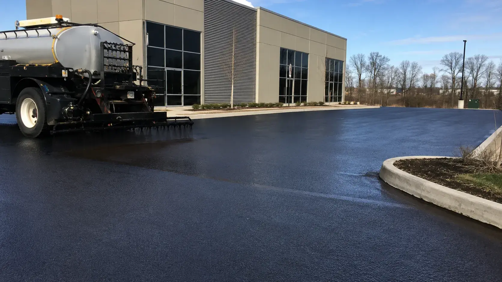 Sealcoating in Brampton, Ontario, completed by Harrowgate Group