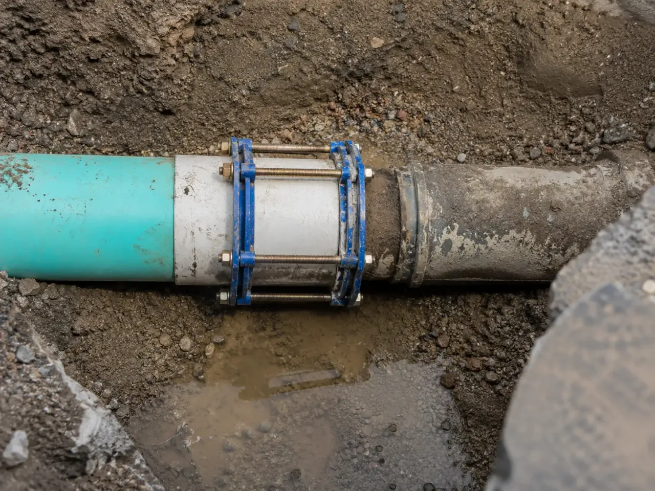 Sewer and Watermain Rehabilitation being built and completed on site by Harrowgate Group