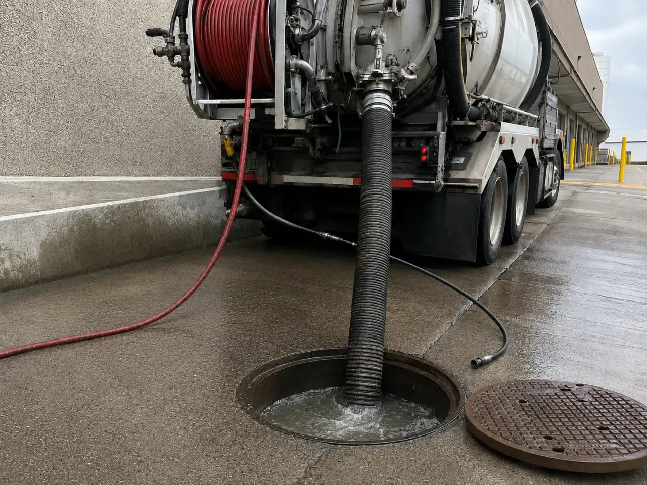 How we clean and flush sewers by Harrowgate Group