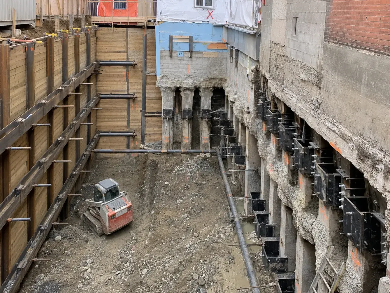 How we install shoring and underpinning in stages by Harrowgate Group