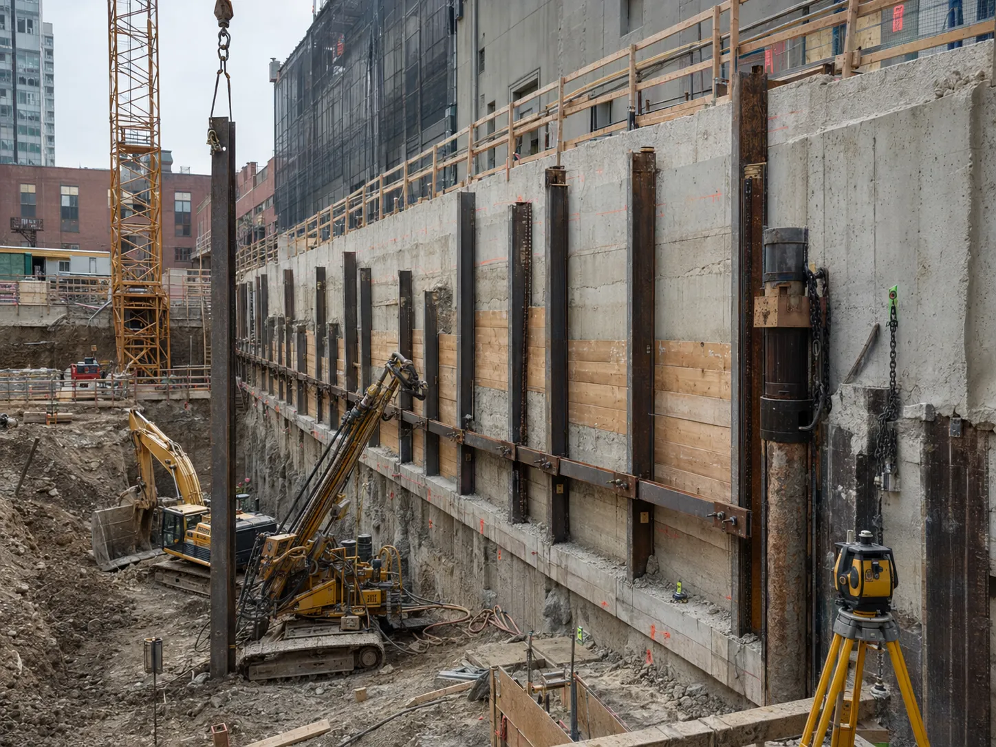 The Milton market for shoring design-build by Harrowgate Group