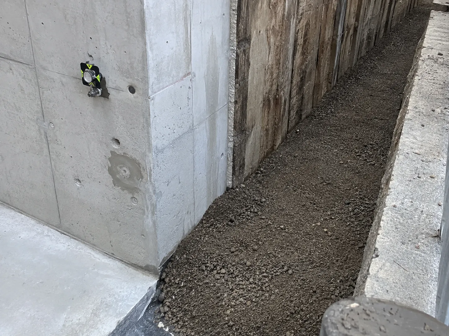 Shoring Removal and Decommissioning in Markham being built and completed on site by Harrowgate Group