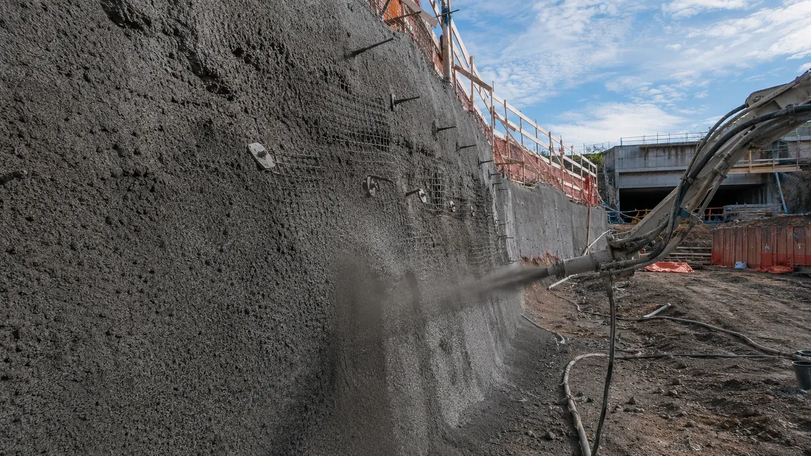 Shotcrete and Gunite in Markham, Ontario, completed by Harrowgate Group