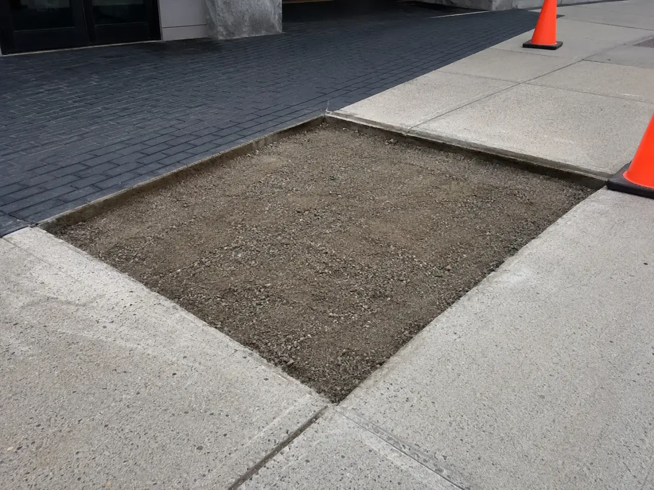 Which sidewalk repair and trip hazard removal method fits the condition? by Harrowgate Group