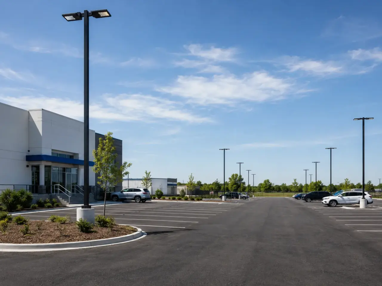 Site and Parking Lot Lighting in Brampton