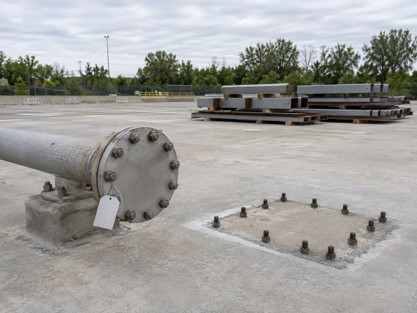 Site Decommissioning and Closure being built and completed on site by Harrowgate Group