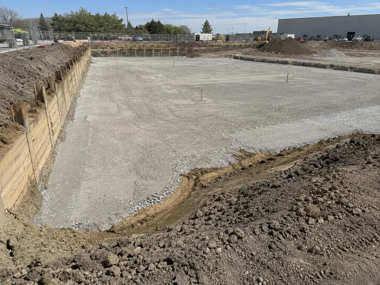 Site Development in Markham being built and completed on site by Harrowgate Group