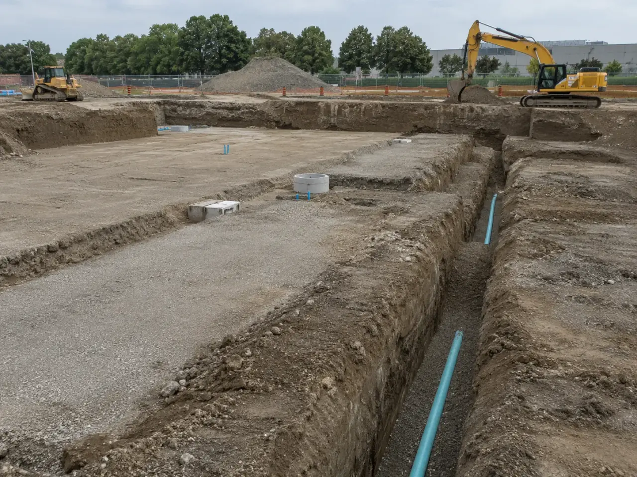 How we open, excavate, and control a working site by Harrowgate Group