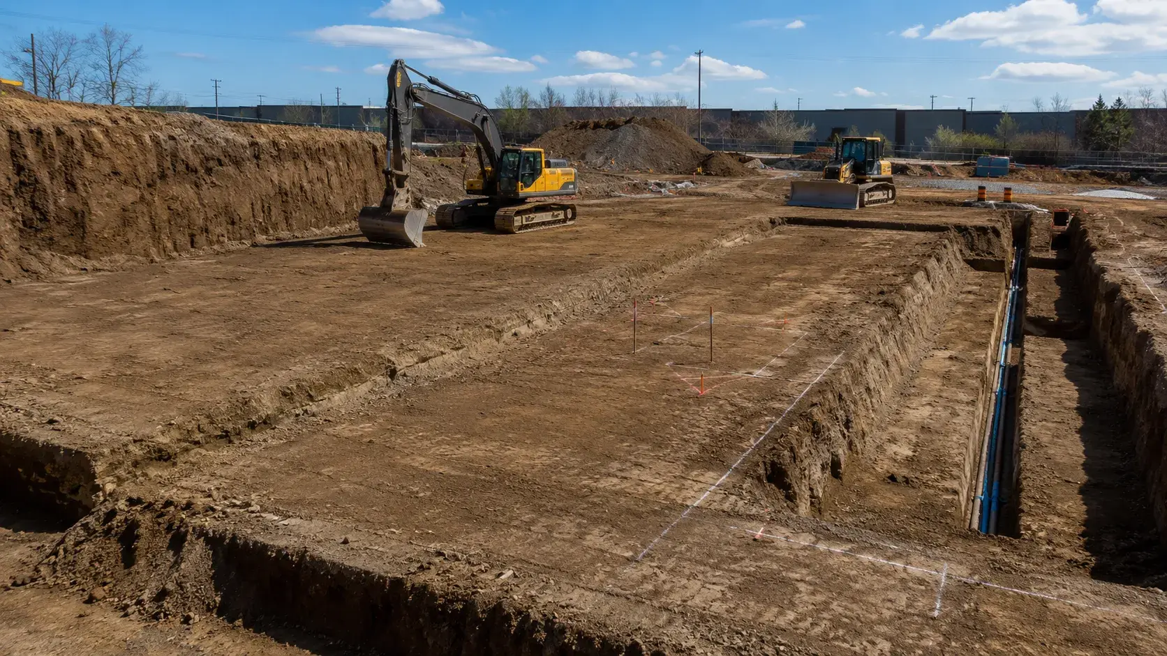 Site Excavation, completed by Harrowgate Group