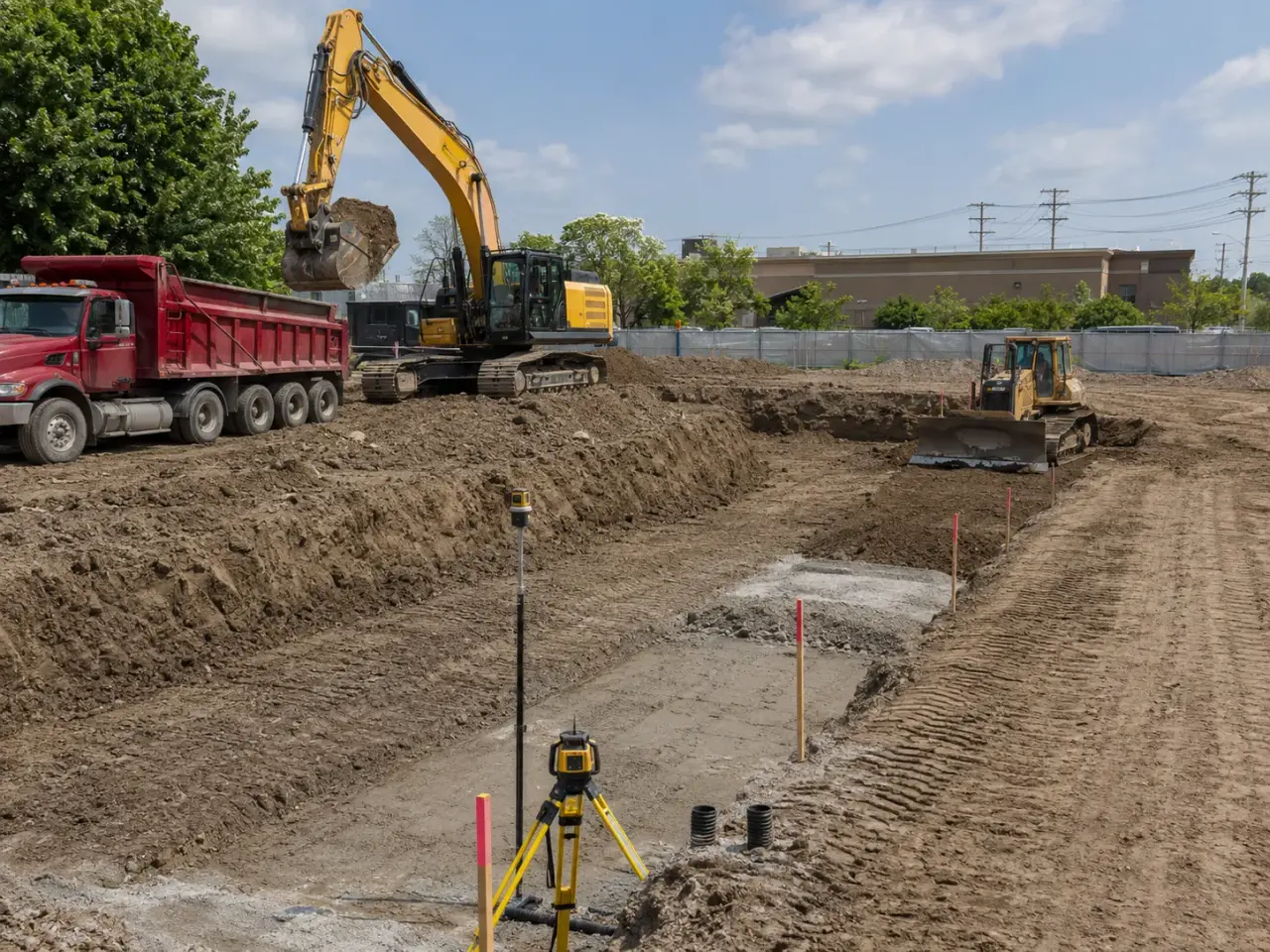 Which site excavation method fits the work? by Harrowgate Group