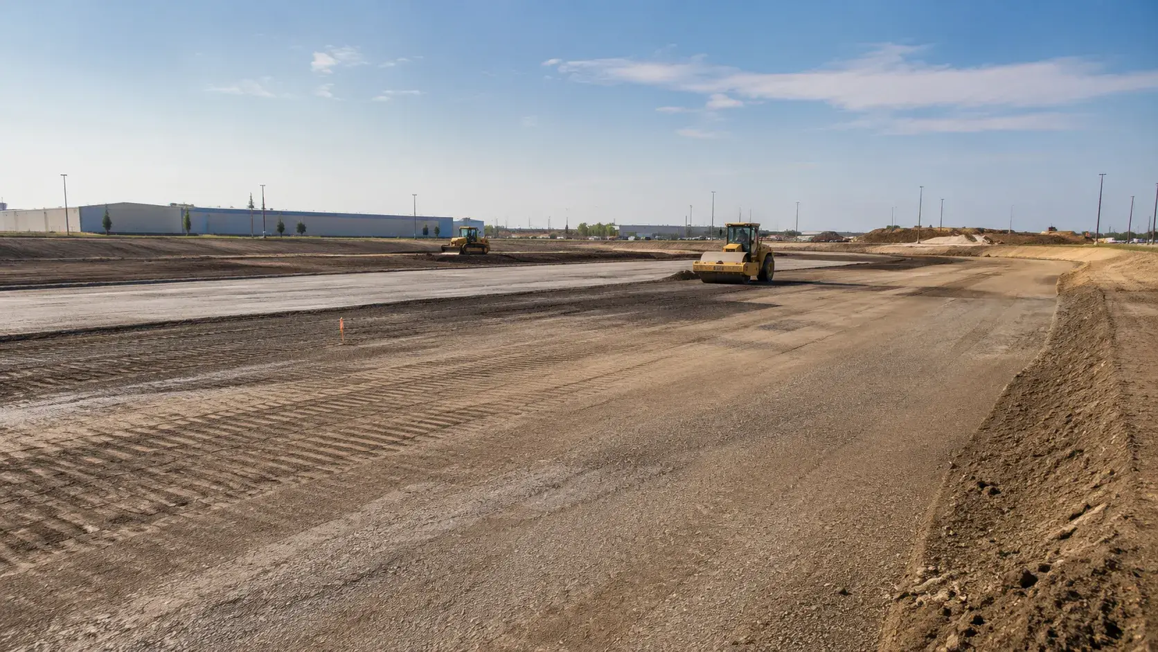Site Grading and Earthworks, completed by Harrowgate Group