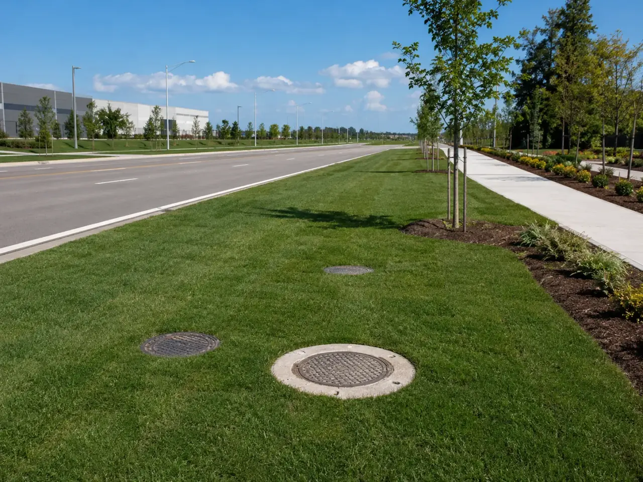 Which site restoration and landscaping method fits the condition? by Harrowgate Group