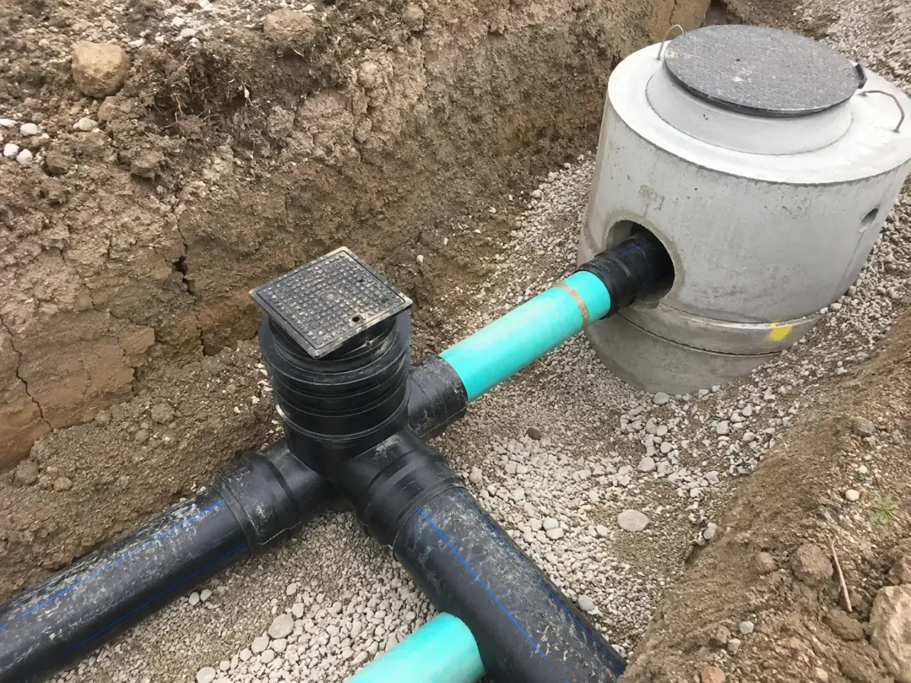 Site Servicing in Scarborough being built and completed on site by Harrowgate Group