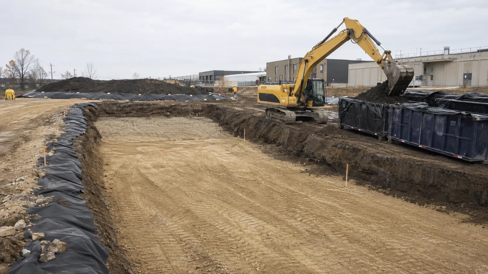 Soil Remediation, completed by Harrowgate Group