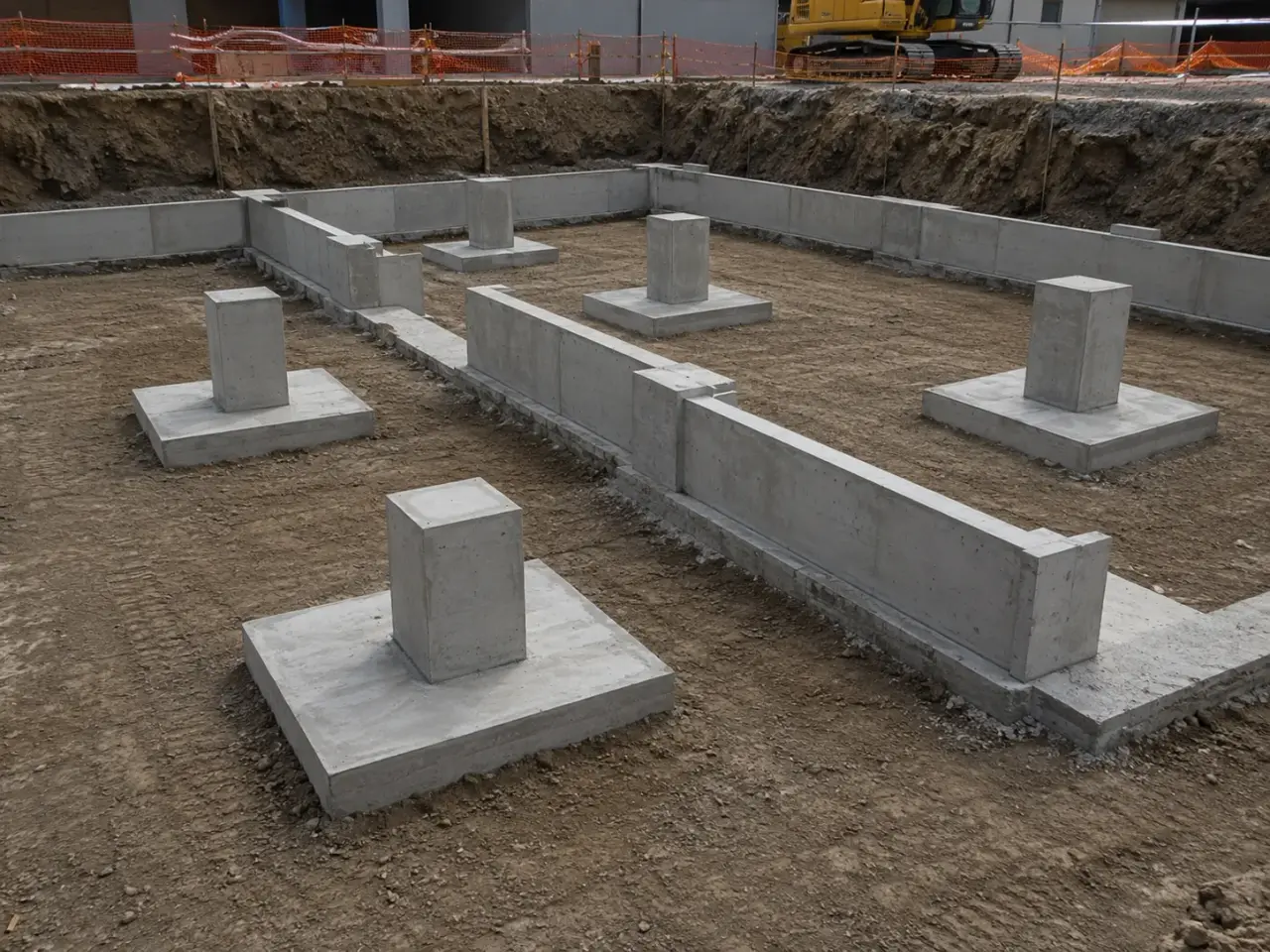Spread and Strip Footings