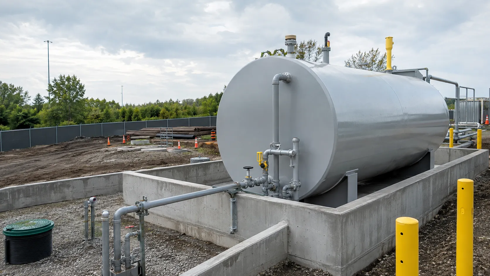 Storage Tank Installation and Replacement, completed by Harrowgate Group