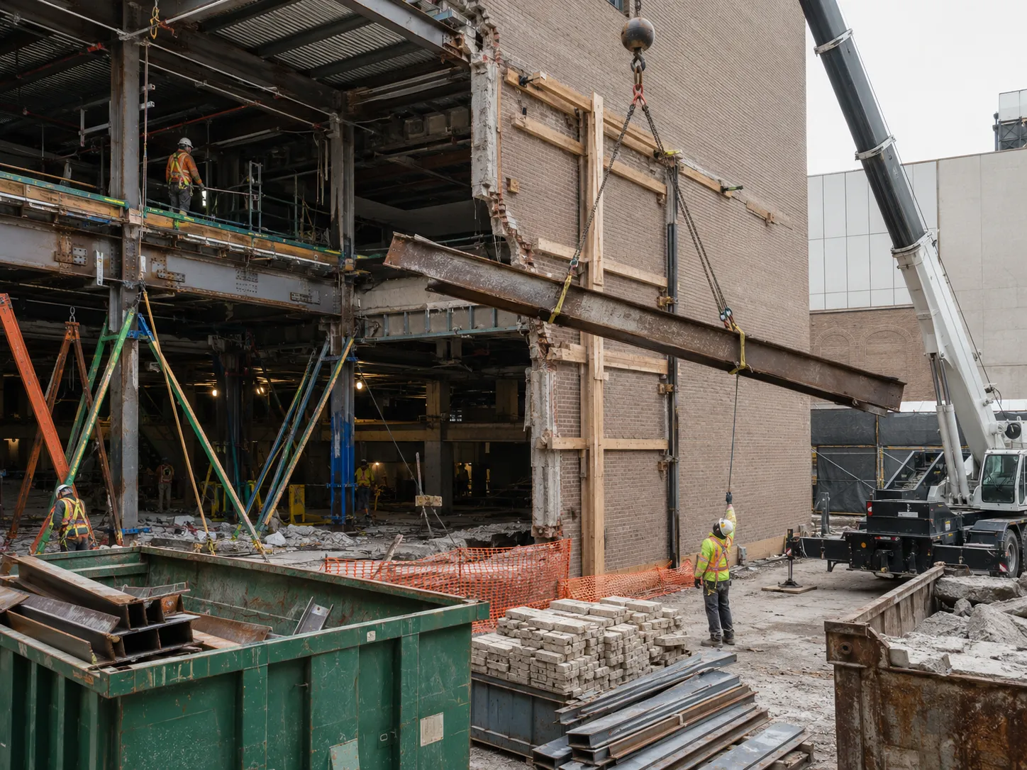 The Ajax market for structural dismantling by Harrowgate Group