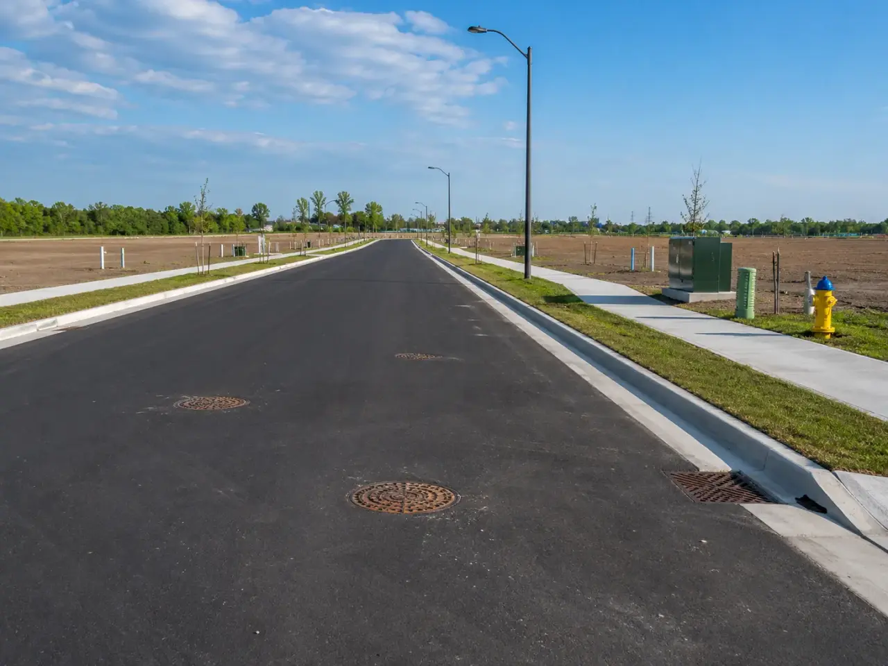 Subdivision Servicing in Burlington
