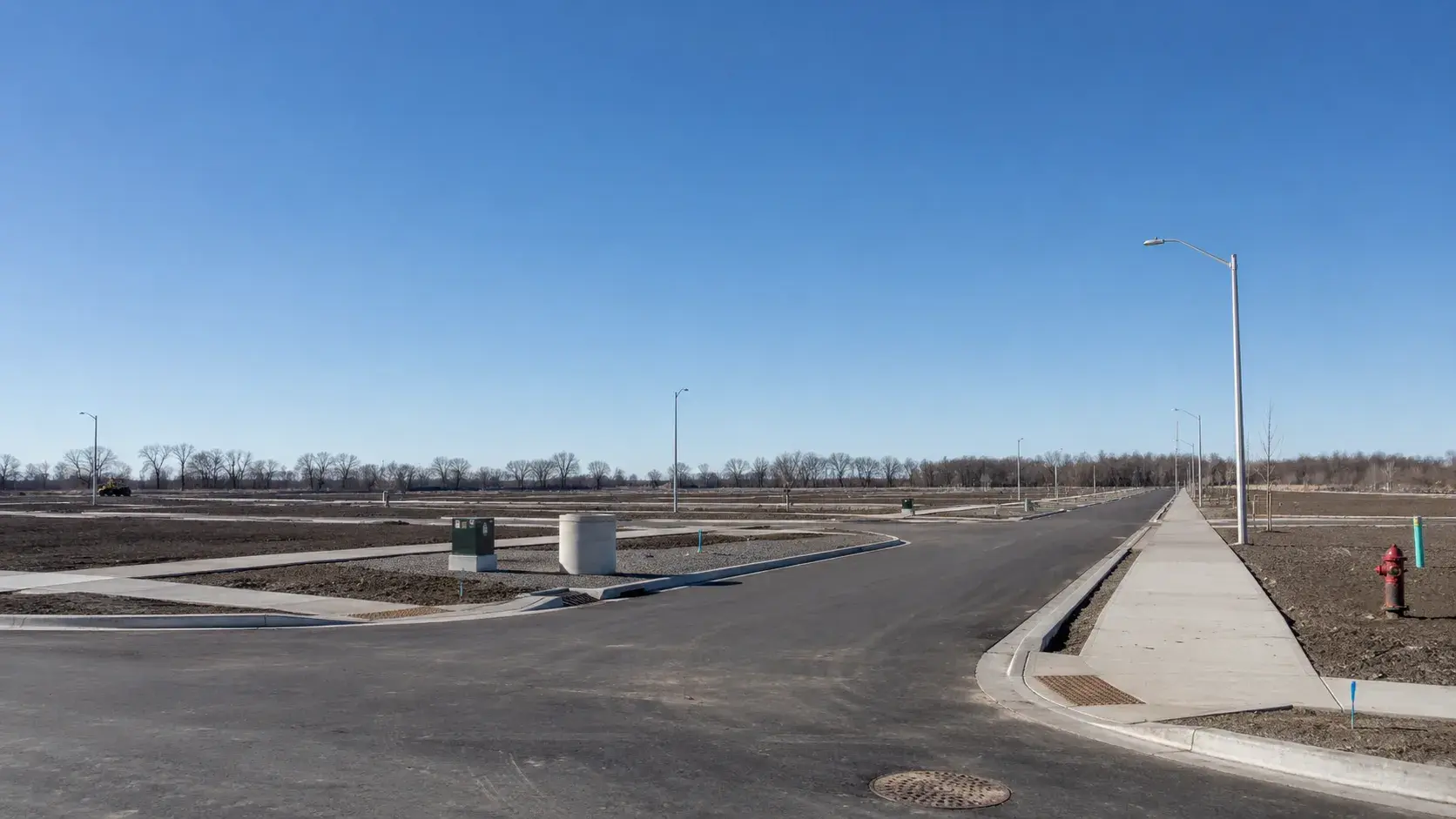 Subdivision Servicing in Burlington, Ontario, completed by Harrowgate Group