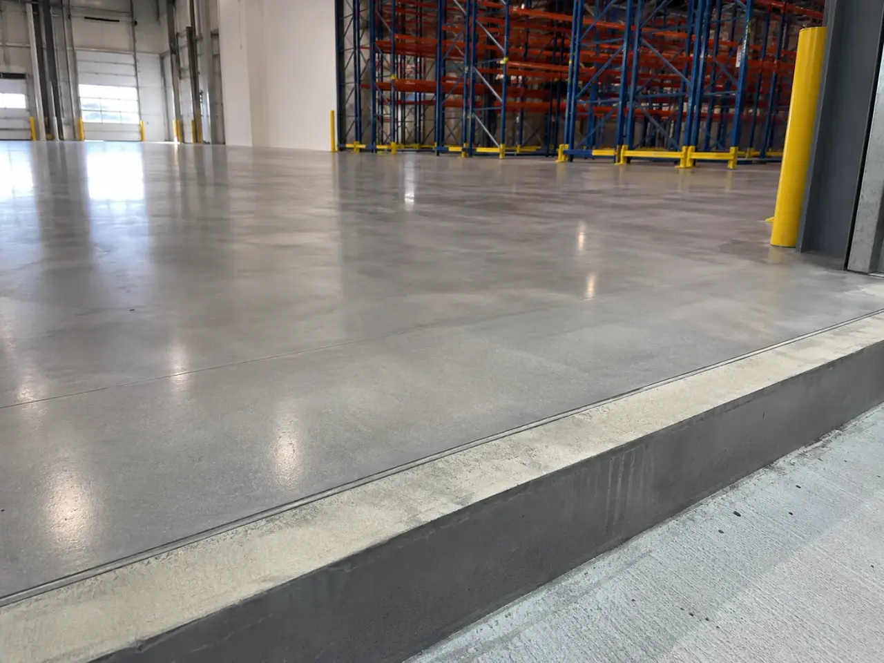 Superflat and Warehouse Floors being built and completed on site by Harrowgate Group