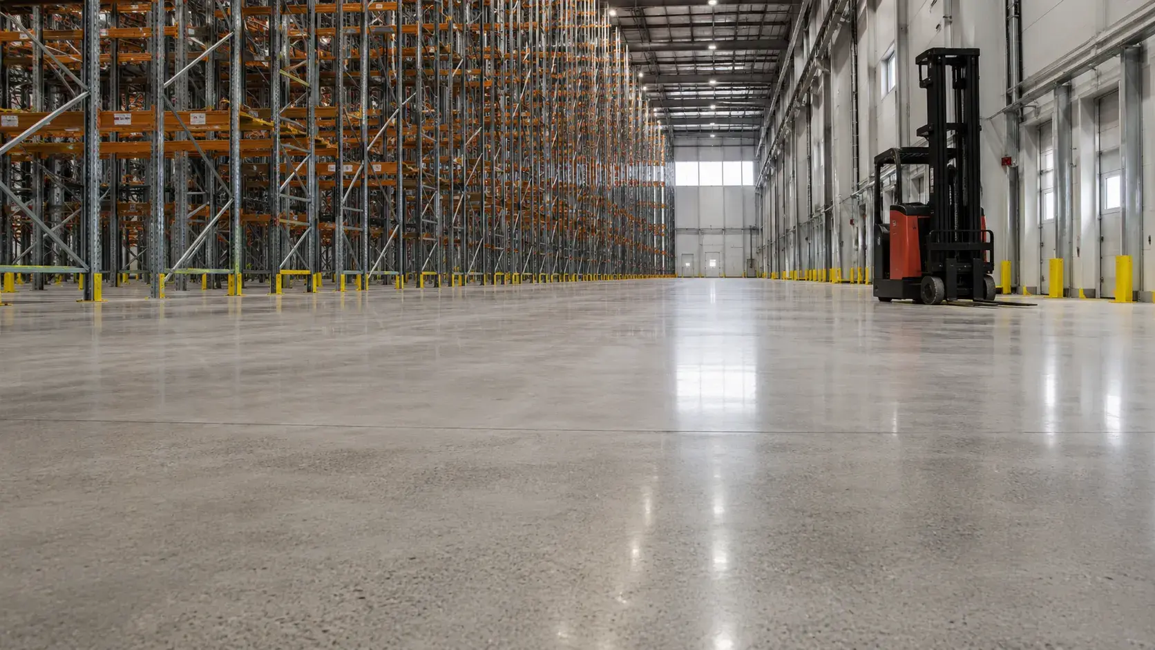 Superflat and Warehouse Floors, completed by Harrowgate Group