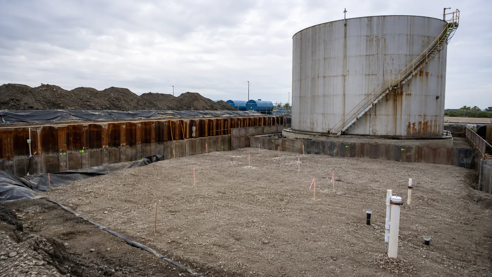 Tank Site Remediation, completed by Harrowgate Group