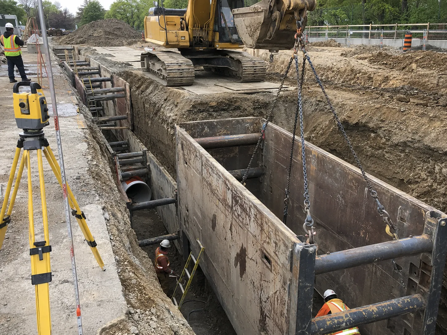 The Ajax market for trench shoring and trench boxes by Harrowgate Group