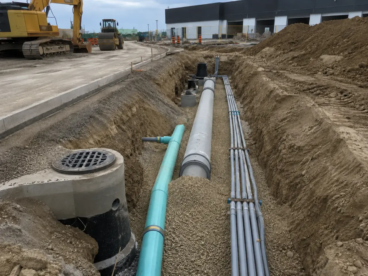 How we coordinate and construct buried utilities by Harrowgate Group