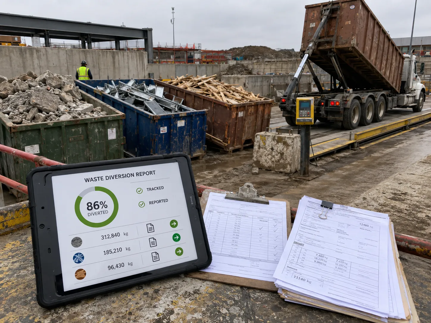 Waste Diversion Planning and Reporting across Aurora property by Harrowgate Group