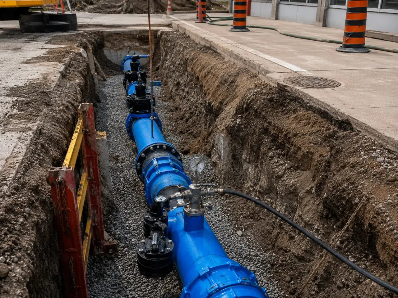 How we replace a watermain by Harrowgate Group